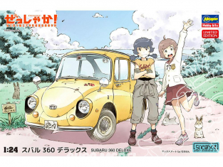 Hasegawa maquette voiture 52181 "Zukeshaka" Subaru 360 Deluxe 1/24