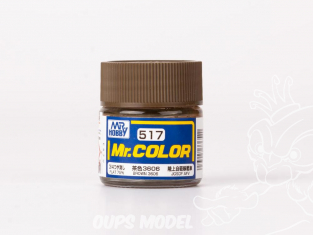 peinture maquette Mr Color C517 Brun 3606 Mat 75% 10ml