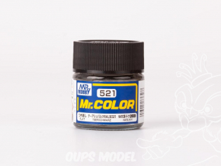 peinture maquette Mr Color C521 Gris foncé - Teerschwarz RAL9021 Mat 10ml