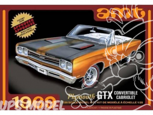 AMT maquette voiture 1137 Plymouth GTX convertible cabriolet de 1969 1/25