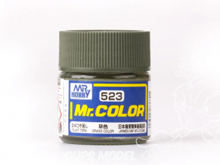 peinture maquette Mr Color C523 Couleur herbe Mat 75% 10ml