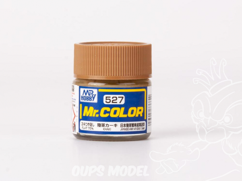 peinture maquette Mr Color C527 Khaki Mat 75% 10ml