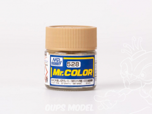 peinture maquette Mr Color C528 Gris 1 IDF (-1981 Sinai) Mat 75% 10ml