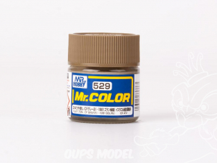 peinture maquette Mr Color C529 Gris 2 IDF (-1981 Golan) Mat 75% 10ml