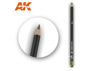 Ak interactive AK10006 Crayon acrylique de vieillissement Vert olive