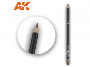 Ak interactive AK10010 Crayon acrylique de vieillissement Sepia