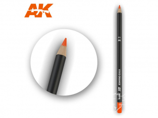 Ak interactive AK10015 Crayon acrylique de vieillissement Orange vif