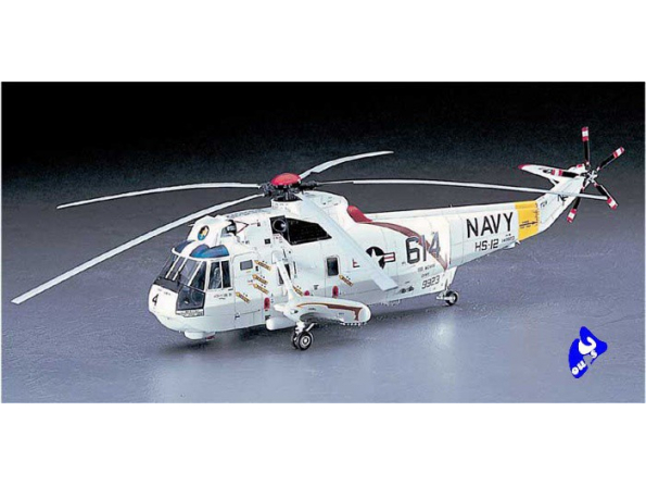 HASEGAWA maquette helico 07201 SH-3H SEAKING (PT 1) 1/48