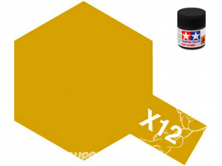 peinture maquette tamiya x12 or brillant