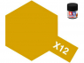 peinture maquette tamiya x12 or brillant 10ml