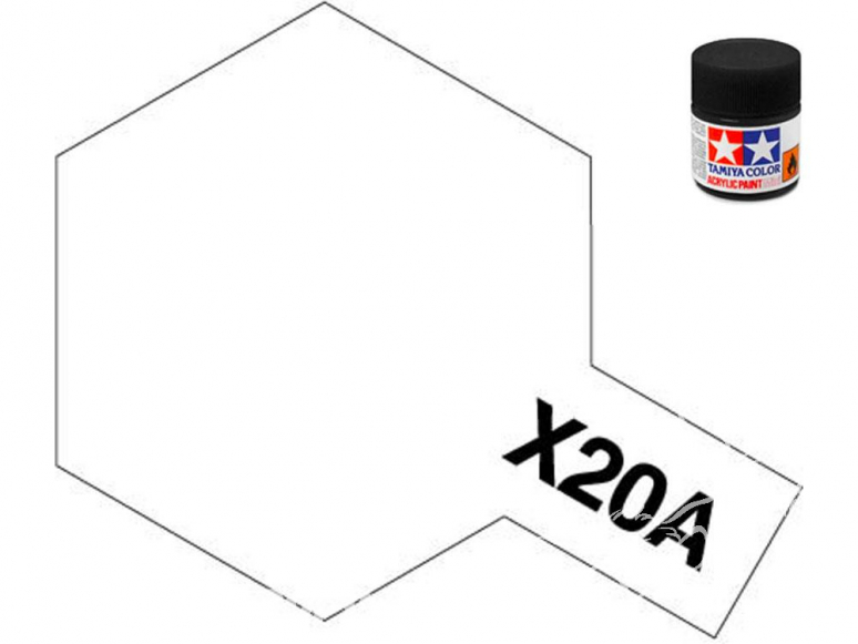 peinture maquette tamiya x20a diluant 23ml