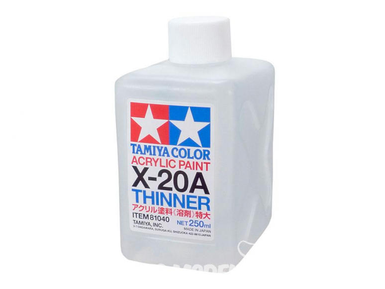 peinture maquette tamiya x20xl 81040 diluant 250ml