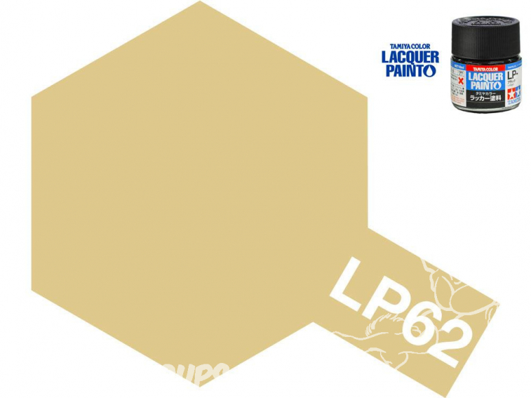 Peinture laque couleur Tamiya LP-62 TITANIUM GOLD 10ml