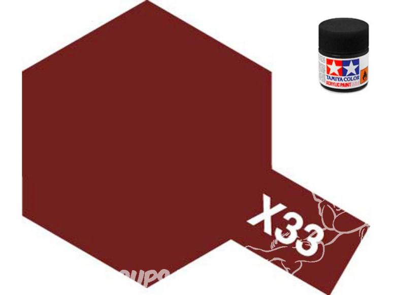 peinture maquette tamiya x33 XL bronze 23ml