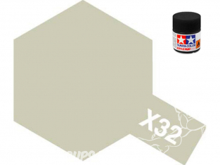 peinture maquette tamiya x32 argent titanium