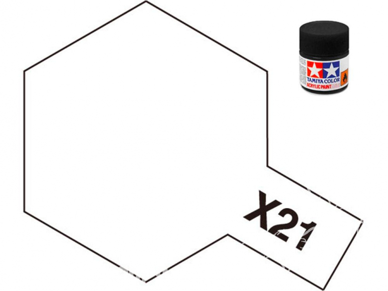 peinture maquette tamiya x21 produit matant