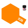 peinture maquette tamiya x26 orange clear