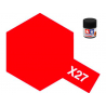 peinture maquette tamiya x27 rouge clear