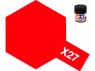 peinture maquette tamiya x27 rouge clear 10ml