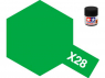 peinture maquette tamiya x28 vert herbe brillant 10ml