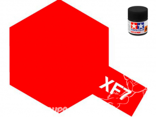 peinture maquette tamiya xf07 rouge mat