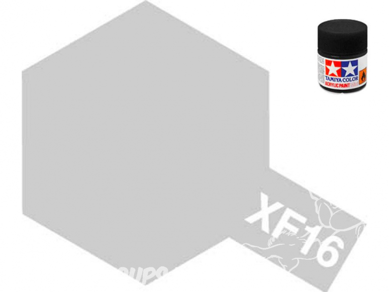 Peinture maquette tamiya xf16 XL alu mat 23ml