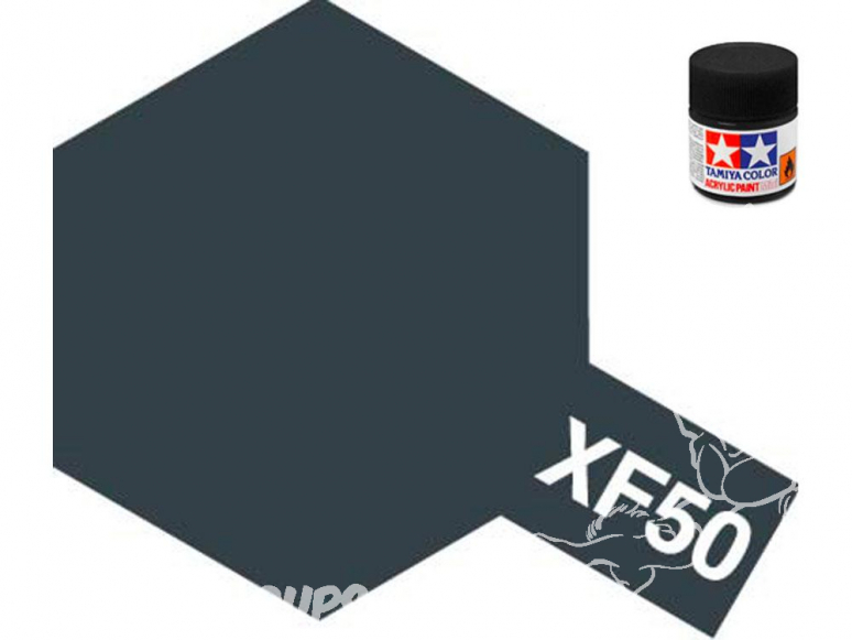 peinture maquette tamiya xf50 XL bleu field mat 23ml