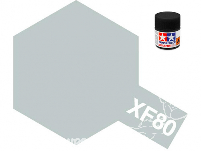 peinture maquette tamiya xf80 Gris Royal