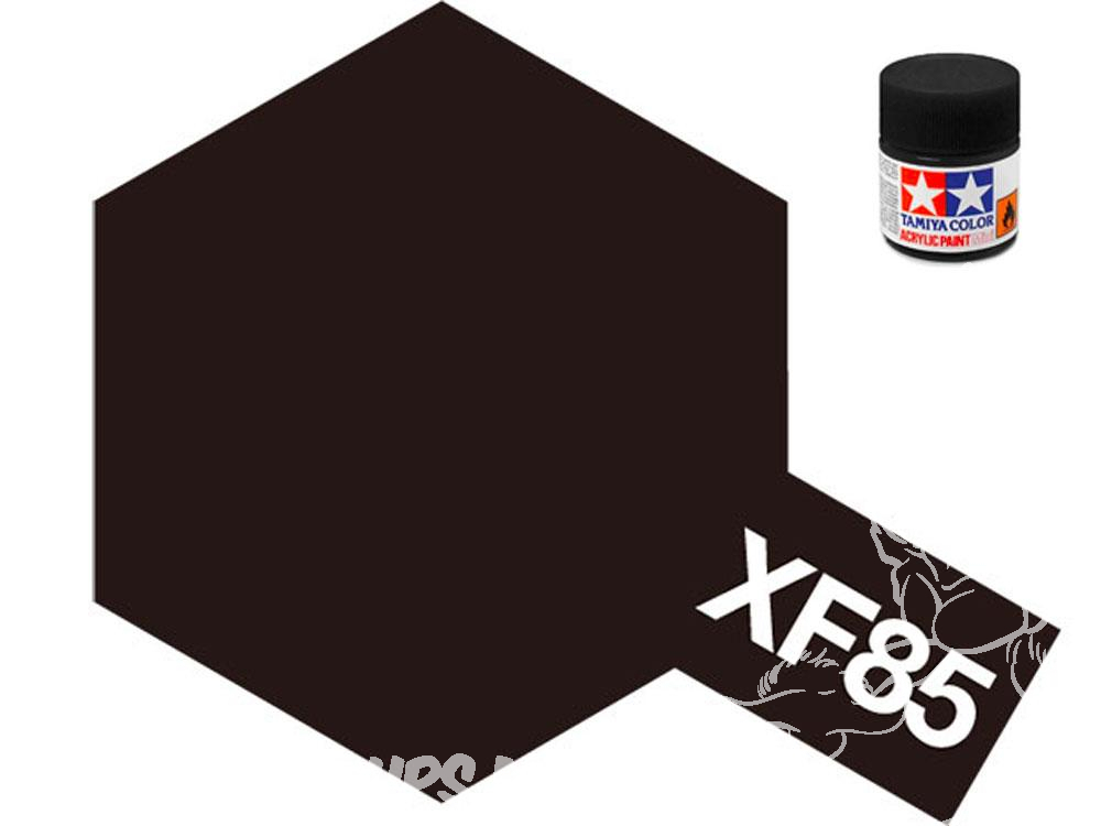 peinture maquette tamiya xf85 noir caoutchou pneus 10ml