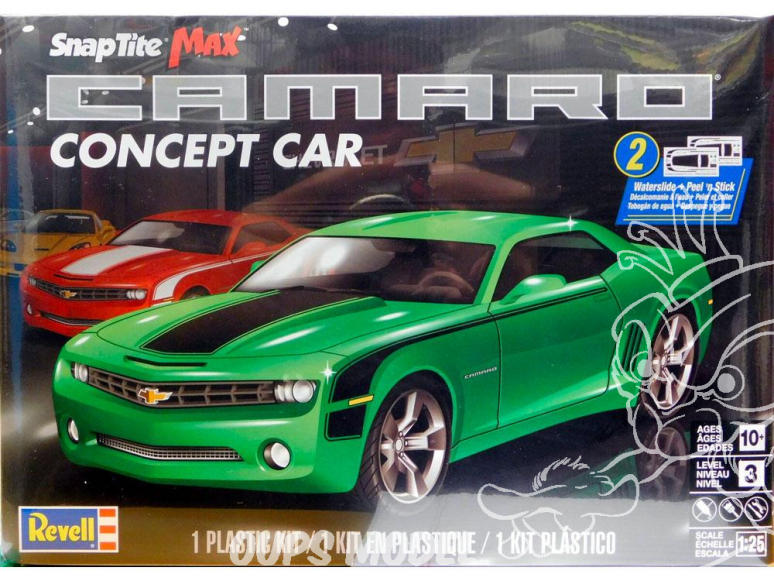 Revell US maquette voiture 1527 Camaro Concept car SnapTite 1/25