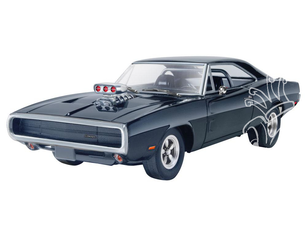 Maquette voiture : Model Set : Fast & Furious Dominics 1970 Dodge Charger