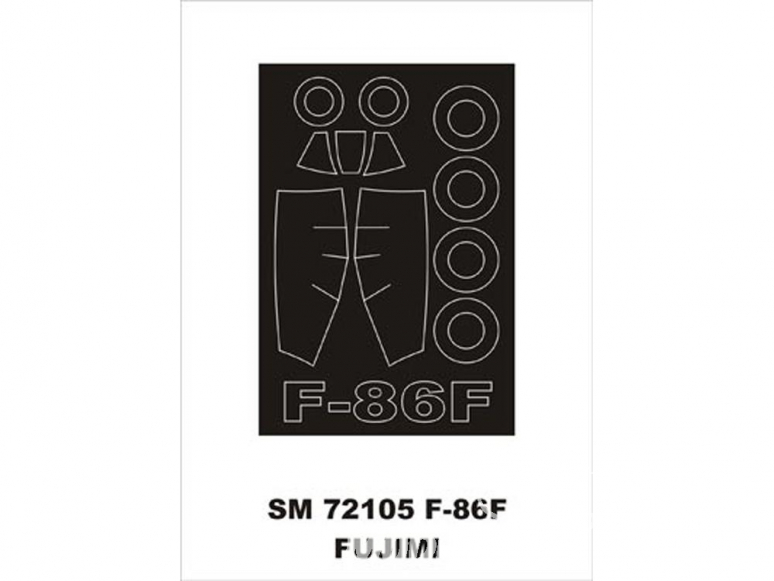 Montex Mini Mask SM72105 F-86F Fujimi 1/72