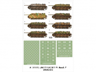 Montex Super Mask K35028 Jagdpanzer IV Ausf.F Dragon 1/35