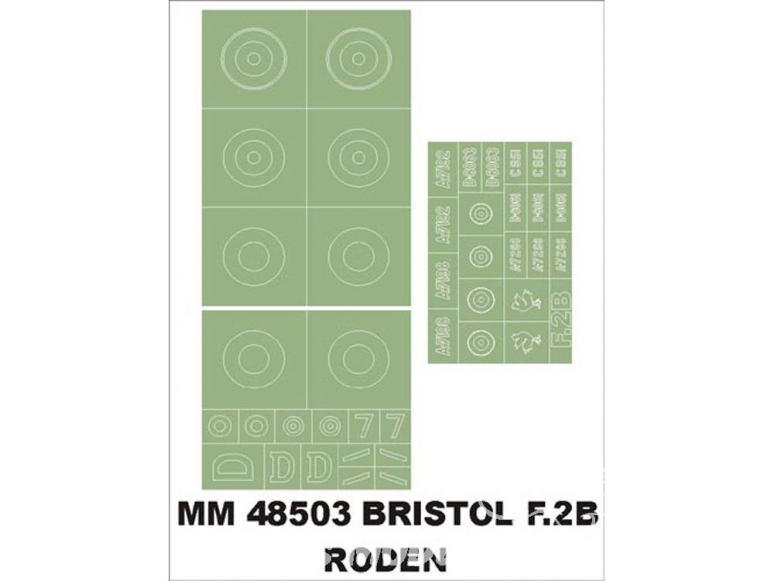 Montex Maxi Mask MM48503 Bristol F.2B Roden 1/48