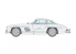 Italeri maquette voiture 3612 Mercedes-Benz 300SL Gullwing 1/16
