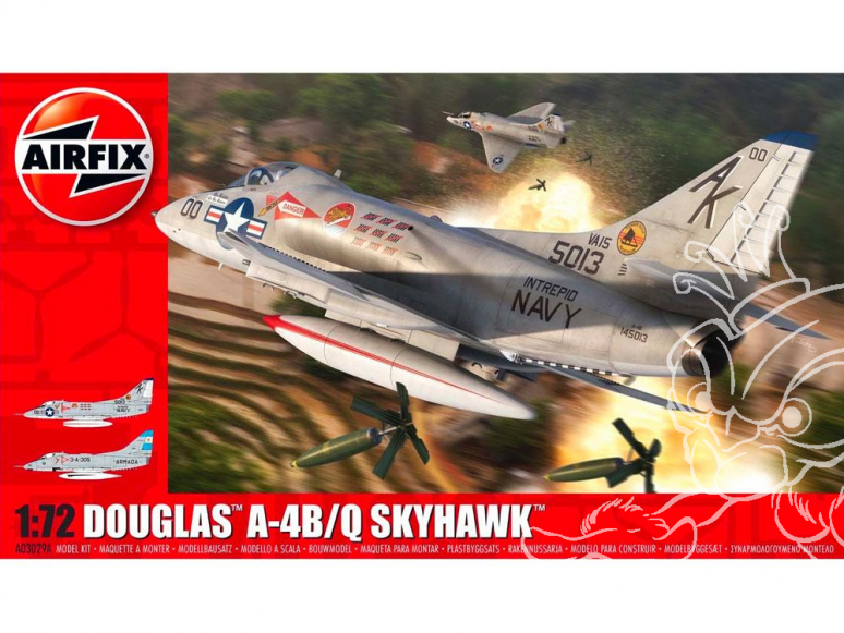 Airfix maquette avion A03029A Douglas™ A-4B/Q Skyhawk™ 1/72