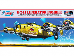 Atlantic maquette avion H218 B-24J Liberator Bomber Buffalo Bill 1/92