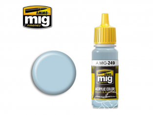 MIG peinture authentique 249 Bleu clair - Light Blue 17ml