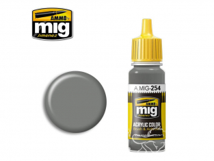 MIG peinture authentique 254 RLM75 Grauviolett - Gris violet 17ml