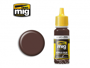 MIG peinture authentique 255 RLM81 Braunviolett - Brun violet 17ml