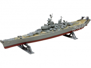 REVELL US maquette bateau 0301 USS Missouri Battleship 1/535