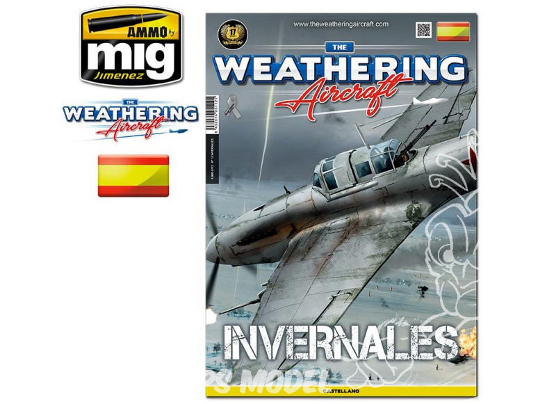 MIG Weathering Aircraft 5112 Numero 12 Hiver en langue Castellane
