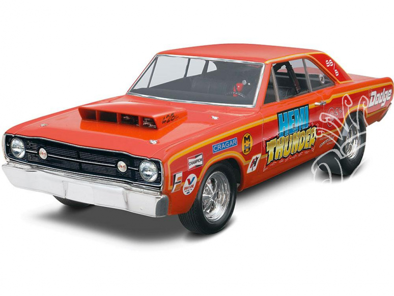 Revell US maquette voiture 4217 '68 Dodge Hemi Dart 2 'n 1 1/25