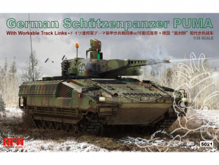 Rye Field Model maquette militaire 5021 German Schïtzenpanzer PUMA avec chenilles maillon par maillon 1/35