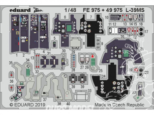 EDUARD photodecoupe avion 49975 Amélioration L-39MS Trumpeter 1/48