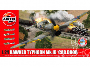 Airfix maquette avion A19003A Hawker Typhoon MkIb Early Car Door Inclus une deco suplementaire 1/24