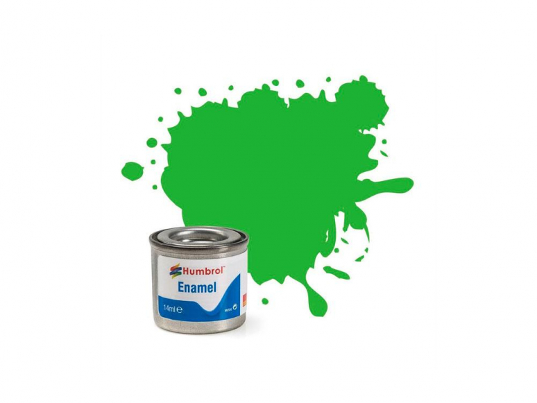 HUMBROL Peinture enamel 037 Vert Clair mat