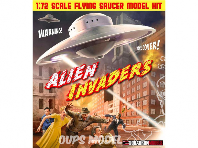 Squadron maquette plastique SQM0003 Alien Invader 1/72