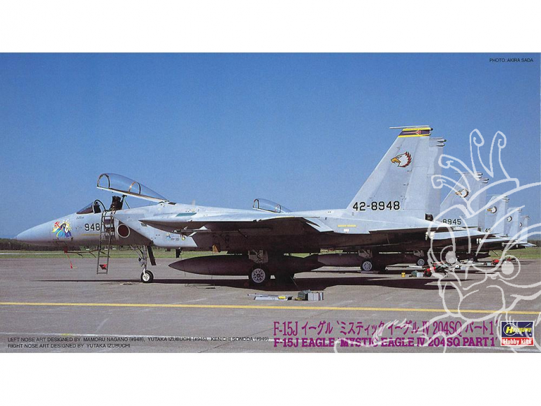 Hasegawa maquette avion 02292 F-15J Eagle "Mystic Eagle IV 204SQ Part 1" 1/72
