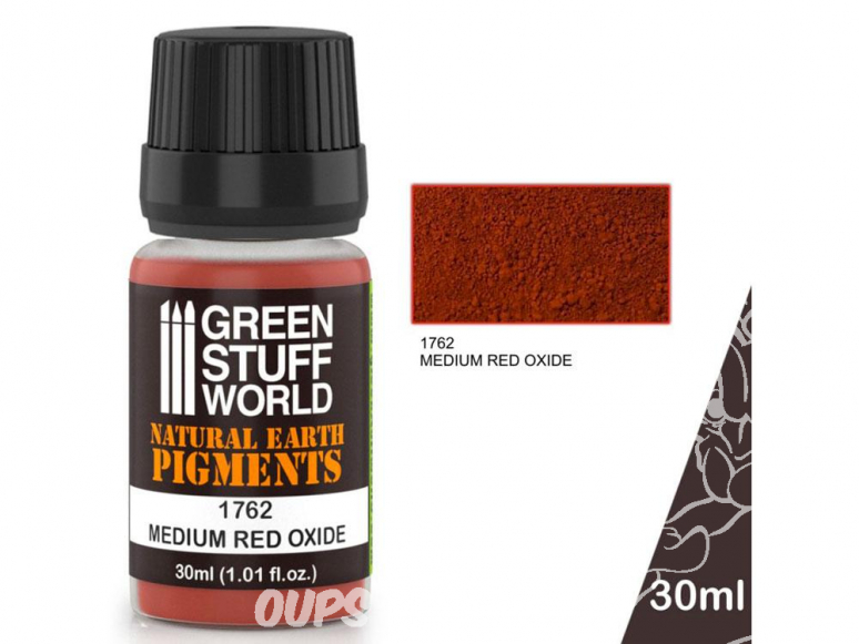 Green Stuff 1762 Pigment MEDIUM RED OXIDE 30ml